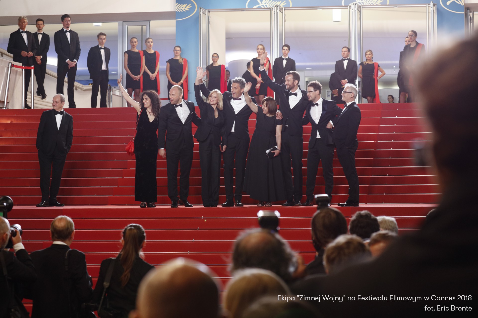Ekipa "Zimnej Wojny" na Festiwalu Filmowycm w Cannes 2018